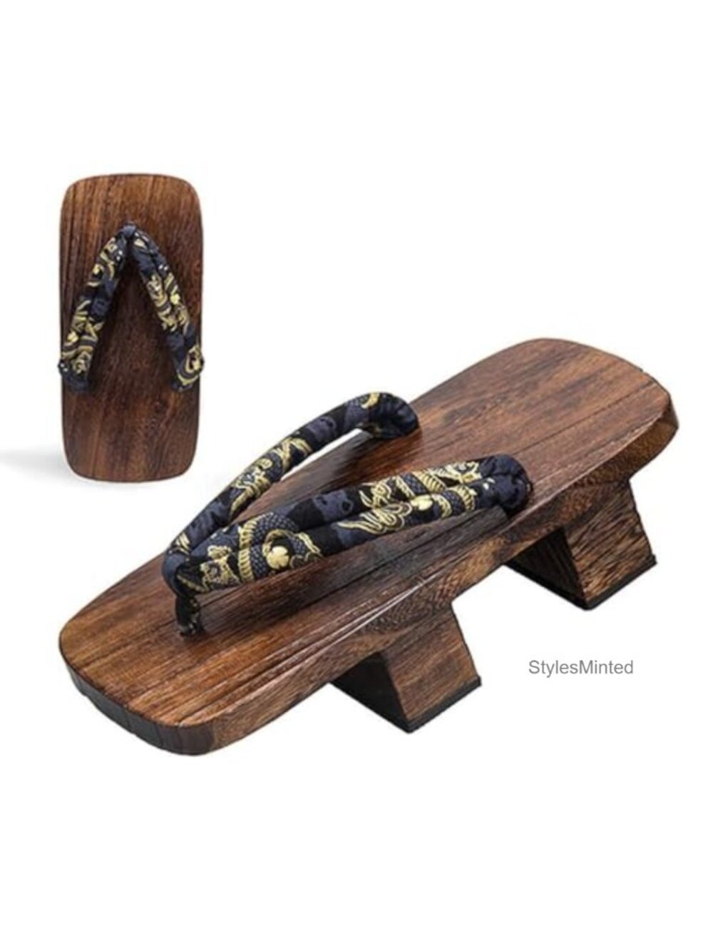 Japanese Geta Sandals Wooden Clogs Two-Tooth High Heel